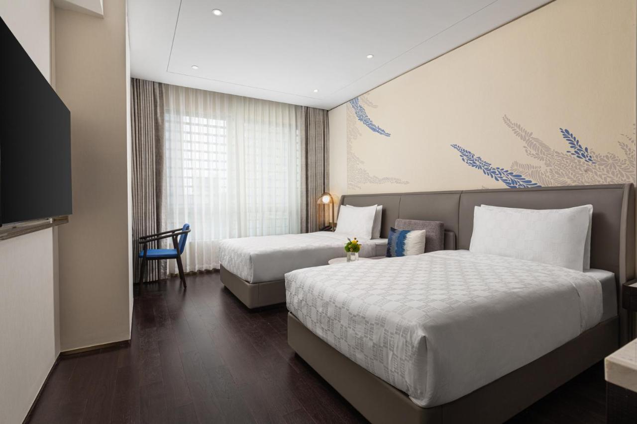 Hualuxe Shanghai Changfeng Park Eksteriør bilde